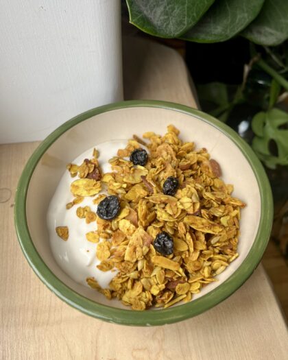 Turmeric, Almond & Blueberry Granola