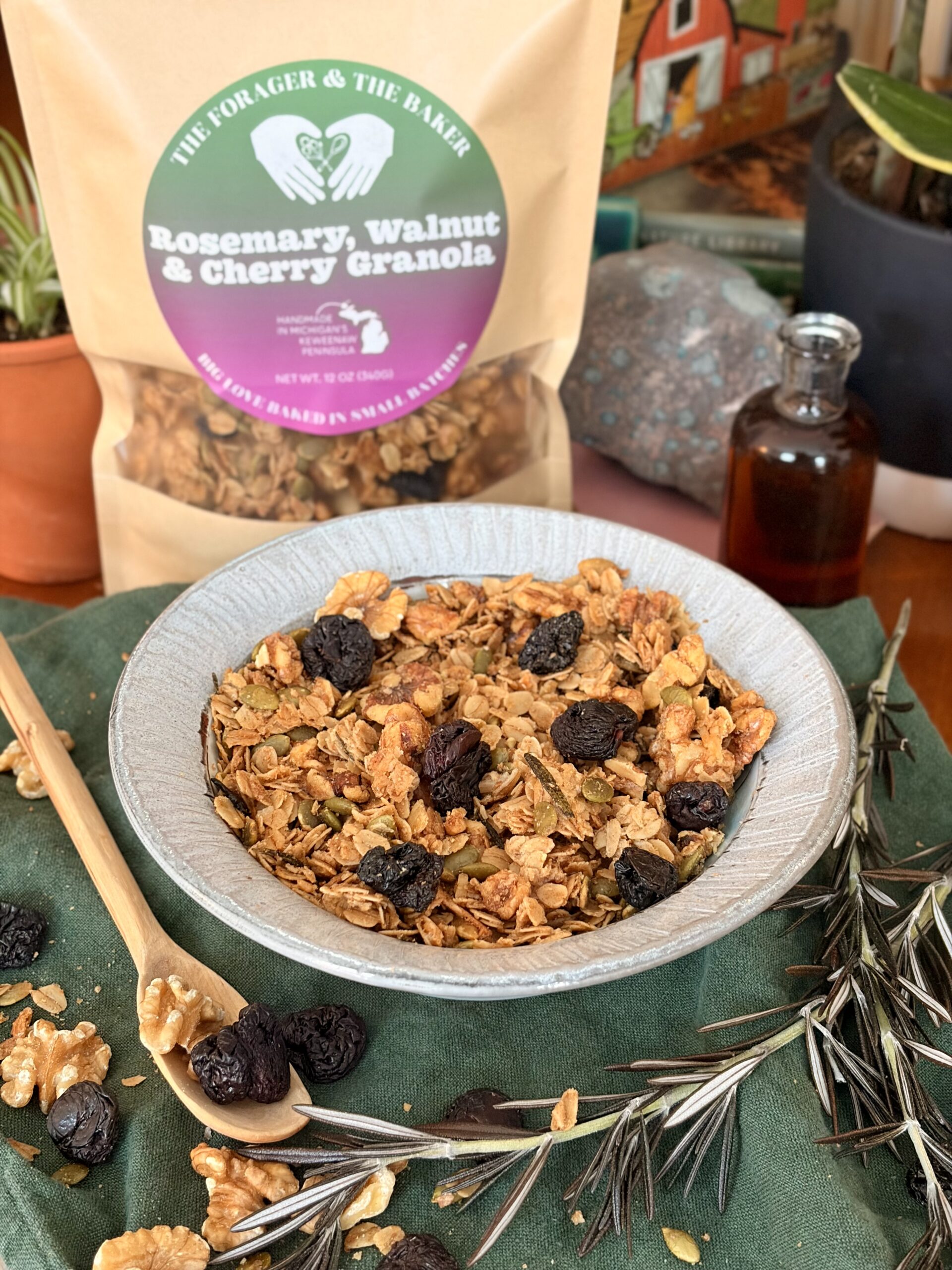 Rosemary, Walnut & Cherry Granola - Image 3